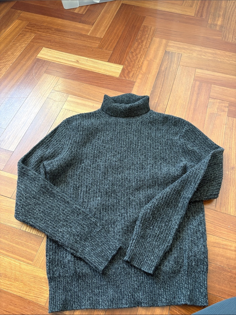 Rag & Bone Men's Dark Gray Turtleneck Sweater